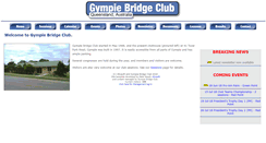 Desktop Screenshot of gympiebridgeclub.com